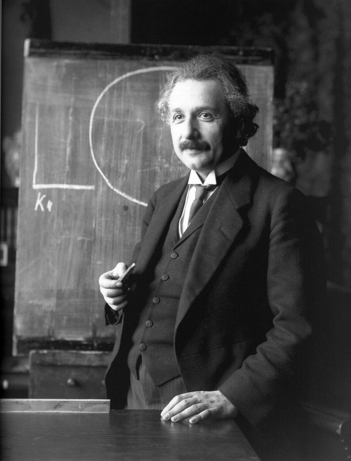 Einstein’s 1921 portrait